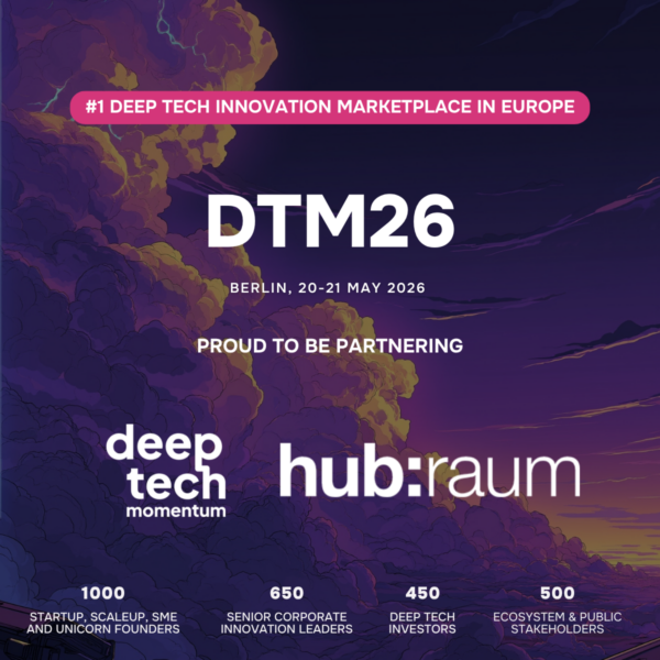 Meet us at deep tech momentum in berlin may 20th-21st